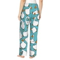 thumbnail image 3 of Haiem Cartoon Funny Goose Women's Pajama Pants Ultra Lightweight Pjs Bottoms Sleepwear Bottom Pants With Pocket Drawstring-Medium, 3 of 9