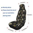 thumbnail image 4 of Sikiie Happy New Year Car Seat Protector 2 Pack Car Seat Cushion Mat, Car Seat Covers for SUV, Truck, Van, 4 of 7