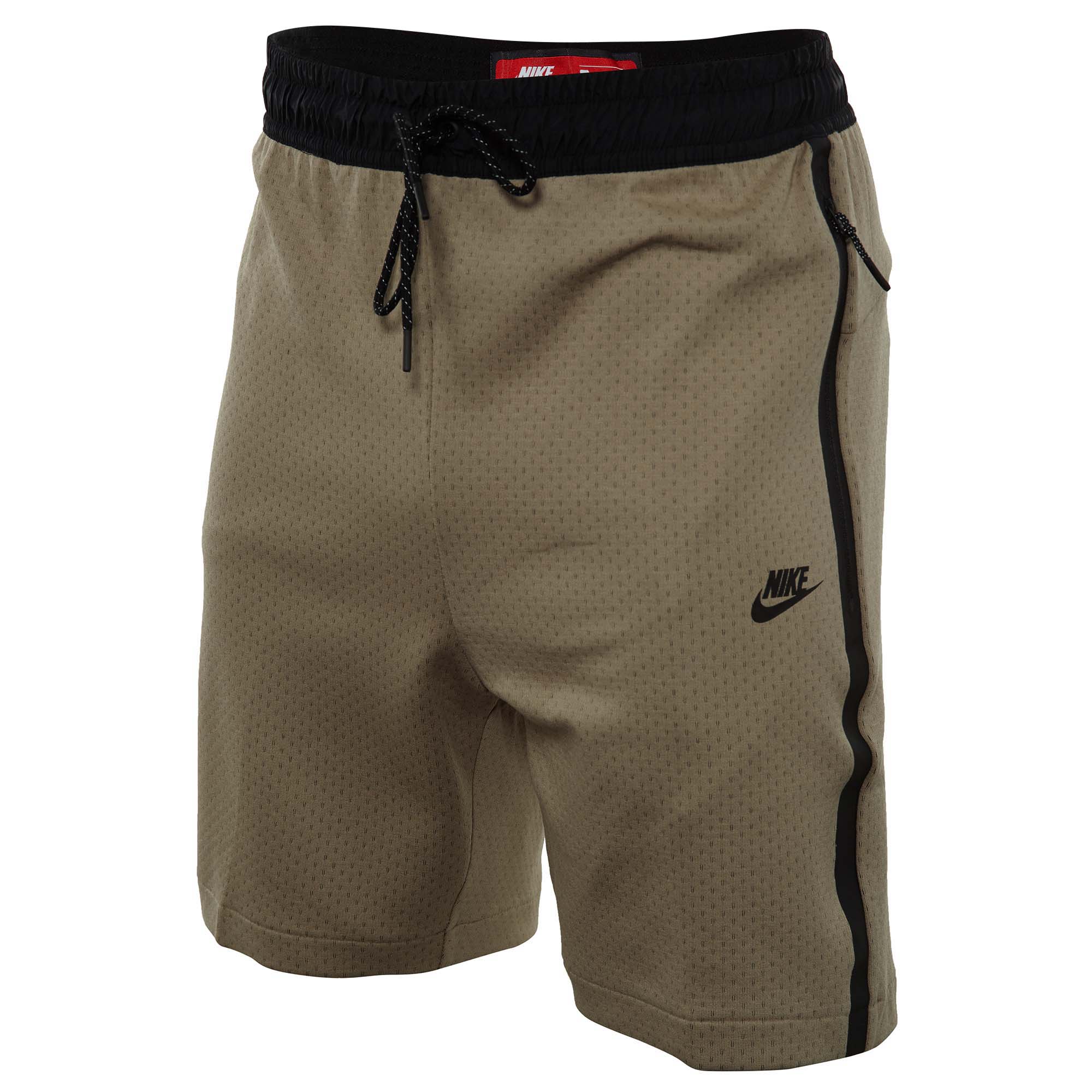 nike fleece athletic shorts