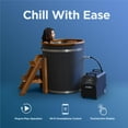 thumbnail image 3 of ALEKO Lumina Vertical Cold Plunge and 1 HP Chiller & Heater Kit, 3 of 10