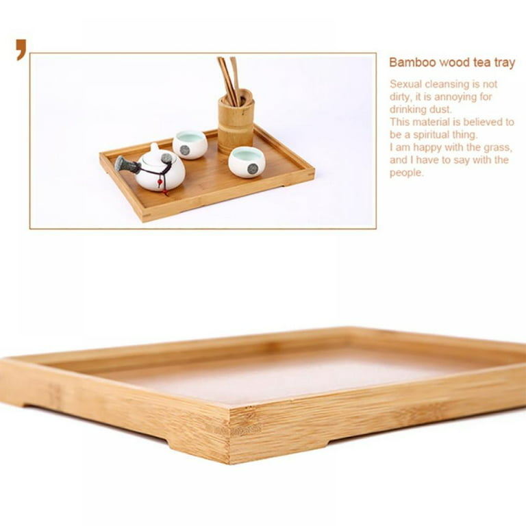 Wooden Unfinished Tray Acacia Wood Tray Wooden Serving Trays with