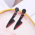 thumbnail image 3 of DPTALR Halloween Earrings Acrylic Punk Earrings Cutting Vegetable Tool, 3 of 5