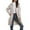 Khaki, variant on Womens Maxi Long Puffer Coat Thicken Hooded Down Quilted Padded Jacket Color Red Size XXXL