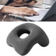 thumbnail image 1 of Almohada para la siesta en el escritorio, reposacabezas, cojín facial portátil, cómoda, almohada de espuma viscoelástica, almohada para dormir en la gris oscuro, 1 of 10