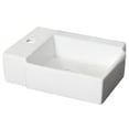 thumbnail image 2 of Imaginations Américaines 16.25-po. W Vessel Set Blanc, 2 of 9