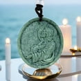 thumbnail image 3 of Christ Jesus Jade Necklace Protection Amulet Talisman Jade Necklace, 3 of 7