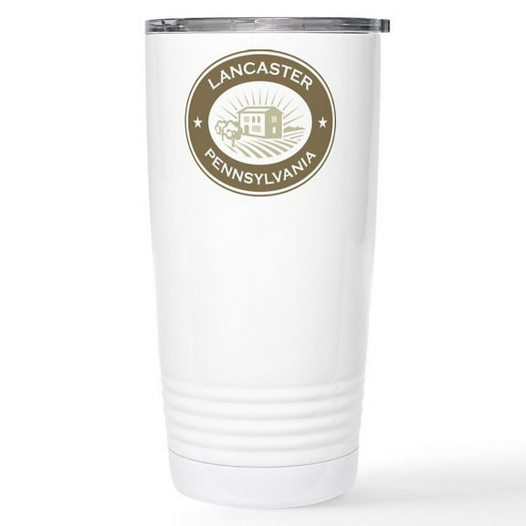 CafePress - Lancaster Pennsylvania Mugs - Insulated Stainless Steel Travel Tumbler 20 oz.