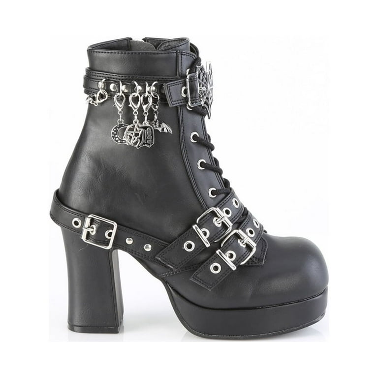 DEMONIA ブーツ 取り寄せ]SHAKER-52 / 蓄光 / 厚底ブーツ【DEMONIA】 | Spider