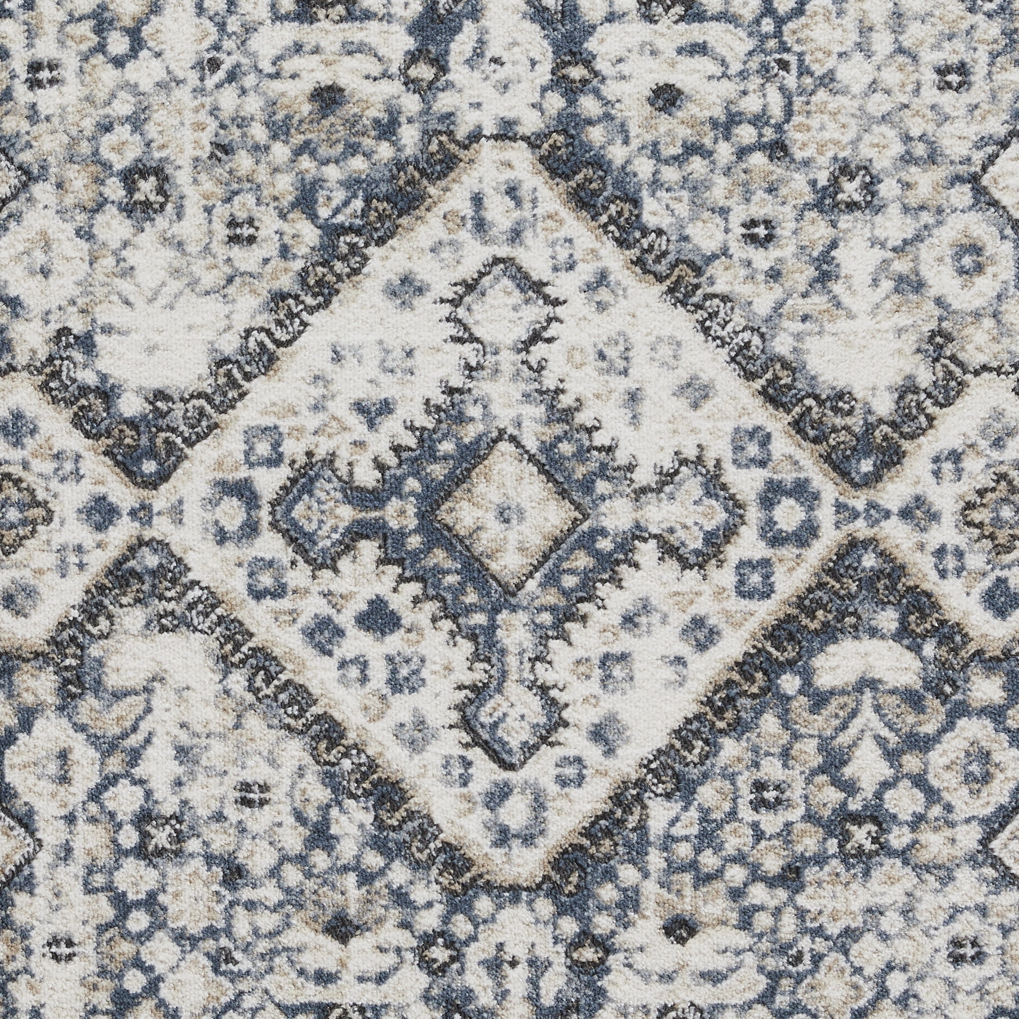 Loomaknoti Kehleigh Avelanz 5' x 7' Blue Oriental Indoor Area Rug