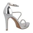 thumbnail image 3 of Zapatillas HEAD OVER HEELS Mujer Tacón Alto Fiesta Formal plateado 11 cm, 3 of 4