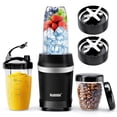 thumbnail image 1 of Nahida Blender for Smoothies, 1200W Smoothie Blender for Ices Crushing, Blenders with (2) 6-Fin Blades, Personal Blenders for Kitchen with 23oz, 32oz, 1 of 9