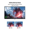 thumbnail image 5 of Pixio PX275 Wave 27 inch 100Hz Refresh Rate QHD 1440p Resolution IPS Panel 1ms MPRT Response Time Gaming Monitor with Adaptive Sync, 5 of 7