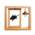thumbnail image 1 of blue ocean Shark biology patron Marco giratorio de madera 4x6, 1 of 3