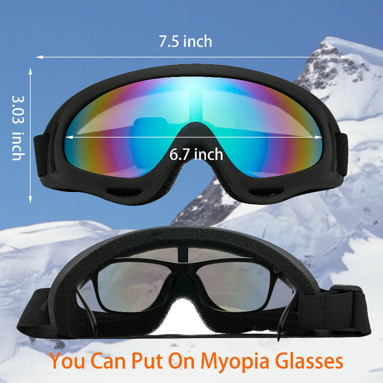 Ski Goggles Snow Goggles New Ski Goggles Double Layers UV400 Anti-fog Big  Ski Mask Glasses Ski Eyewe…See more Ski Goggles Snow Goggles New Ski  Goggles