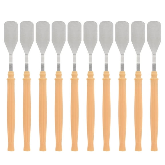 Luxshiny Color Mixing Tools Stainless Steel For Painting Tools For Decorating 10Pcs 6.5X0.7X0.7In