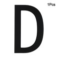 thumbnail image 4 of 8 inch Modern Floating House Numbers Large Black Shadow Home Address Garage Gate D, 4 of 8