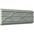thumbnail image 2 of Ekena Millwork 4 1/4"H x 3/4"P x 94 1/2"L, (1 3/4" Repeat), Medway Chair Rail (8-Pack), 2 of 6