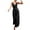 Black, variant on IROINNID Sleeveless V-Neck Jumpsuit For Women Full-Length Fashion Casual Suspenders Split Jumpsuit