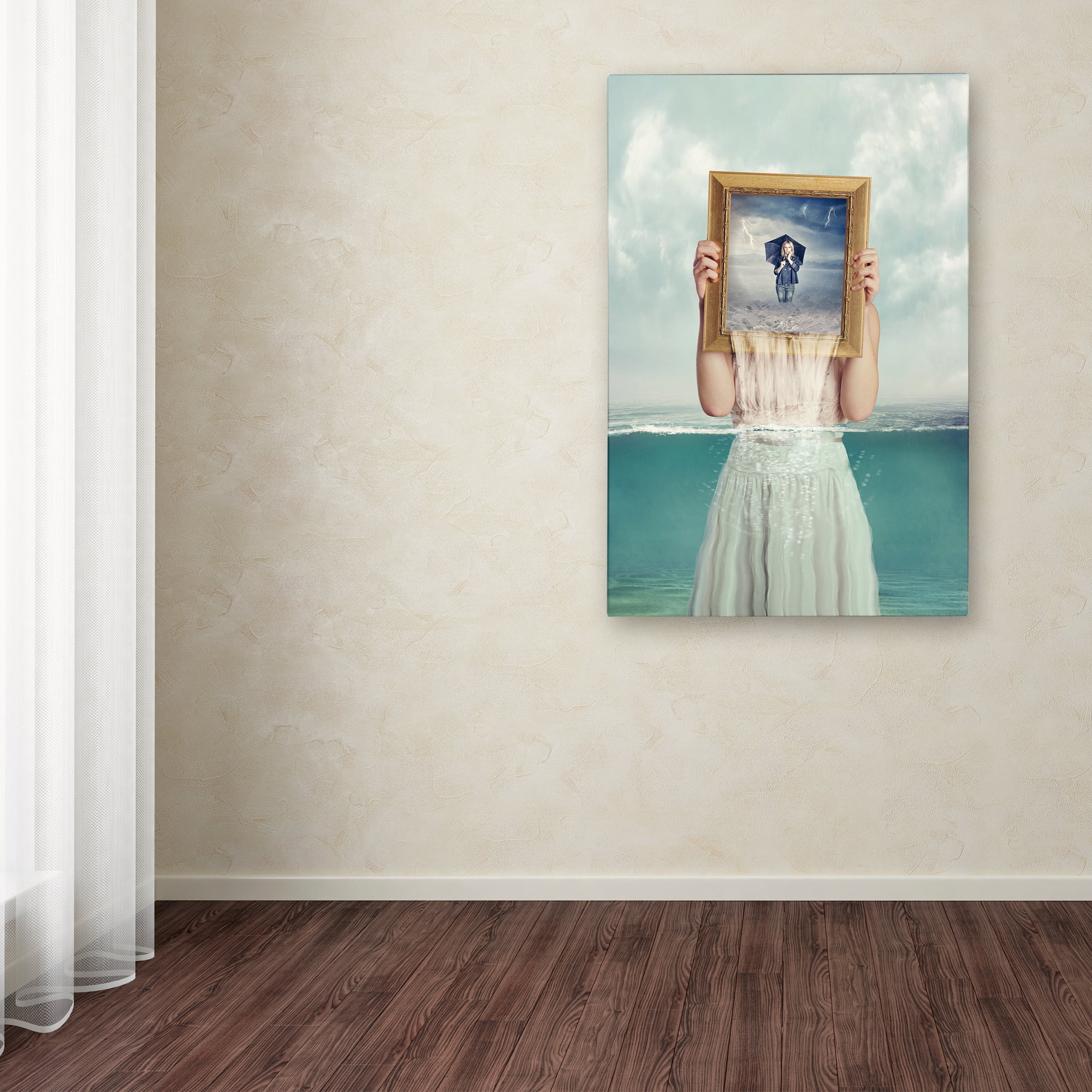 Trademark Fine Art 'Deeper' Canvas Art by Baden Bowen