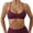 A-Wine534, variant on WMNTST Women's Ruched Sports Bras Spaghetti Straps Wireless Yoga Bra Soft Supportive Lift Outdoor Running Fitness Bras