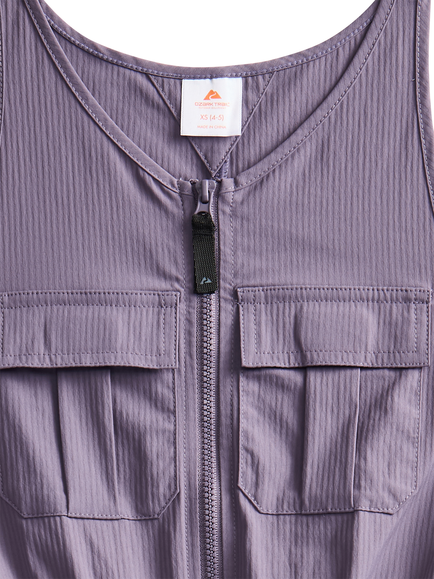 Ozark Trail Girls' Hiking Romper, Sizes 4-18 & Plus