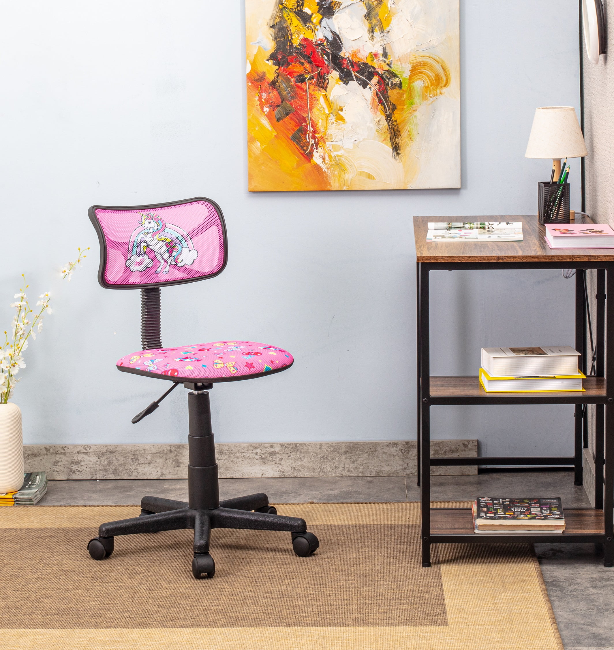 Jojo Siwa Swivel Mesh Adjustable Height Task Chair
