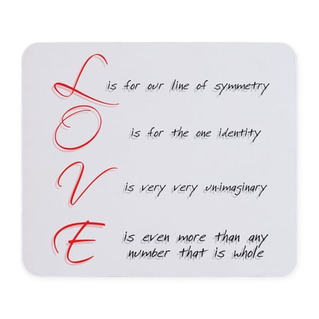 CafePress - Mathemtical LOVE Mousepad - Non-slip Rubber Mousepad Gaming Mouse Pad