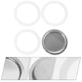 thumbnail image 4 of 1 Set Coffee Pot Gasket Silicone Rings Stainless Steel Filter Coffee Pot Parts (9 Cup Size), 4 of 8