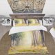 thumbnail image 2 of Designart 'Bright Sunshine Through The Forest Trees IV' Funda Nórdica Tradicional, 2 of 5