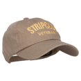 thumbnail image 5 of Stripclub Veteran Embroidered Unstructured Cap - Khaki OSFM, 5 of 5