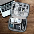 thumbnail image 5 of Electronics Organizer Travel Universal Cable Organizer Bag Waterproof Electronics Accessories Storage Cases for Cable, Charger, Phone, USB, SD Card,, 5 of 5