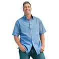 thumbnail image 2 of KingSize Men's Big & Tall Easy Care Woven Sport Shirt, 2 of 3
