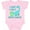AD-Pink, variant on I Love My Auntie-saurus Cute Brontosaurus Family Boys or Girls Baby Bodysuit
