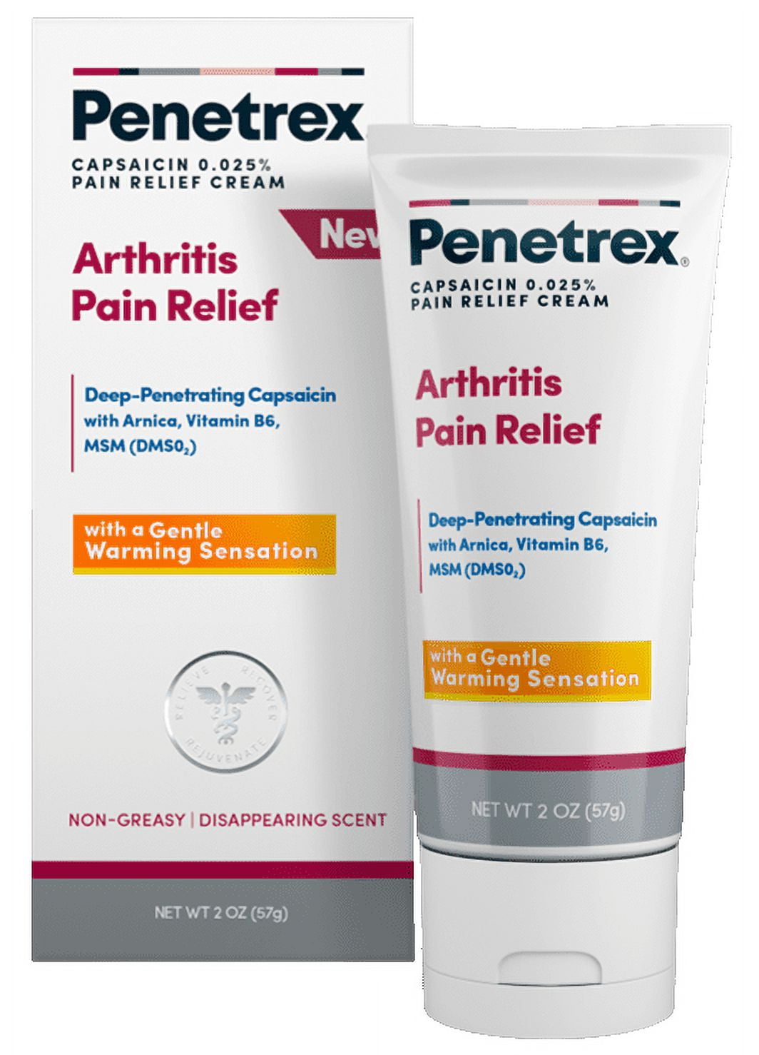 Penetrex Active Warming Arthritis Pain Relief Cream, 2 oz