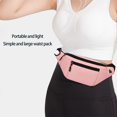 thumbnail image 4 of XYRSRUW Unisex Waist Bag, Lightweight Sports Belt Bag, Adjustable Shoulder Strap Fanny Pack for Fitness Travel Work, 4 of 6