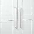 thumbnail image 3 of GlideRite 12-5/8 in. (320mm) Center-Center Solid Square Cabinet Bar Pull, Polished Chrome, 1 Pack, 3 of 4
