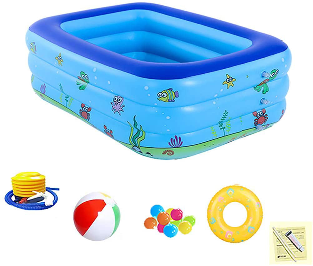 Thickened Environmental Protection Inflatable Baby Swimming Pool Kiddie Pools 