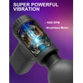 thumbnail image 3 of XBONP Mini Masseur Personnel à Tige, Rechargeable, Noir, 3 of 9
