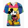 thumbnail image 1 of Women Disney Mickey Mouse Print Shirt Casual Short Sleeve Female O-neck Slim T-Shirt Streetwear Lady Sprint shirt Tops ChildrenL Gao Jinjia LED, 1 of 2