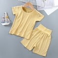 thumbnail image 2 of Girls Pajamas Pure Skin Friendly Middle Young Top Clogs Household Clothing Set, 2 of 5