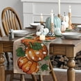 thumbnail image 6 of Sm:)e Polka Dot Pumpkin Fall Table Runner 13x90 Inch,Seasonal Autumn Holiday Home Kitchen Dining Decorations, 6 of 7