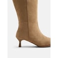 thumbnail image 4 of No Boundaries Women’s Kitten Heel Tall Boots, 4 of 6