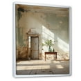 thumbnail image 2 of Designart "Embracing Empty Space: Beige Minimalism" Minimalism Floater Framed Canvas Prints, 2 of 5