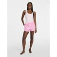 thumbnail image 3 of Joyspun Women's Woven Pajama Boxer Shorts, 3'' Inseam, Sizes XS-3X, 3 of 7