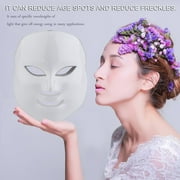 Advanced 7 Color LED Light Photon Therapy System Facial Skin Care & Mask