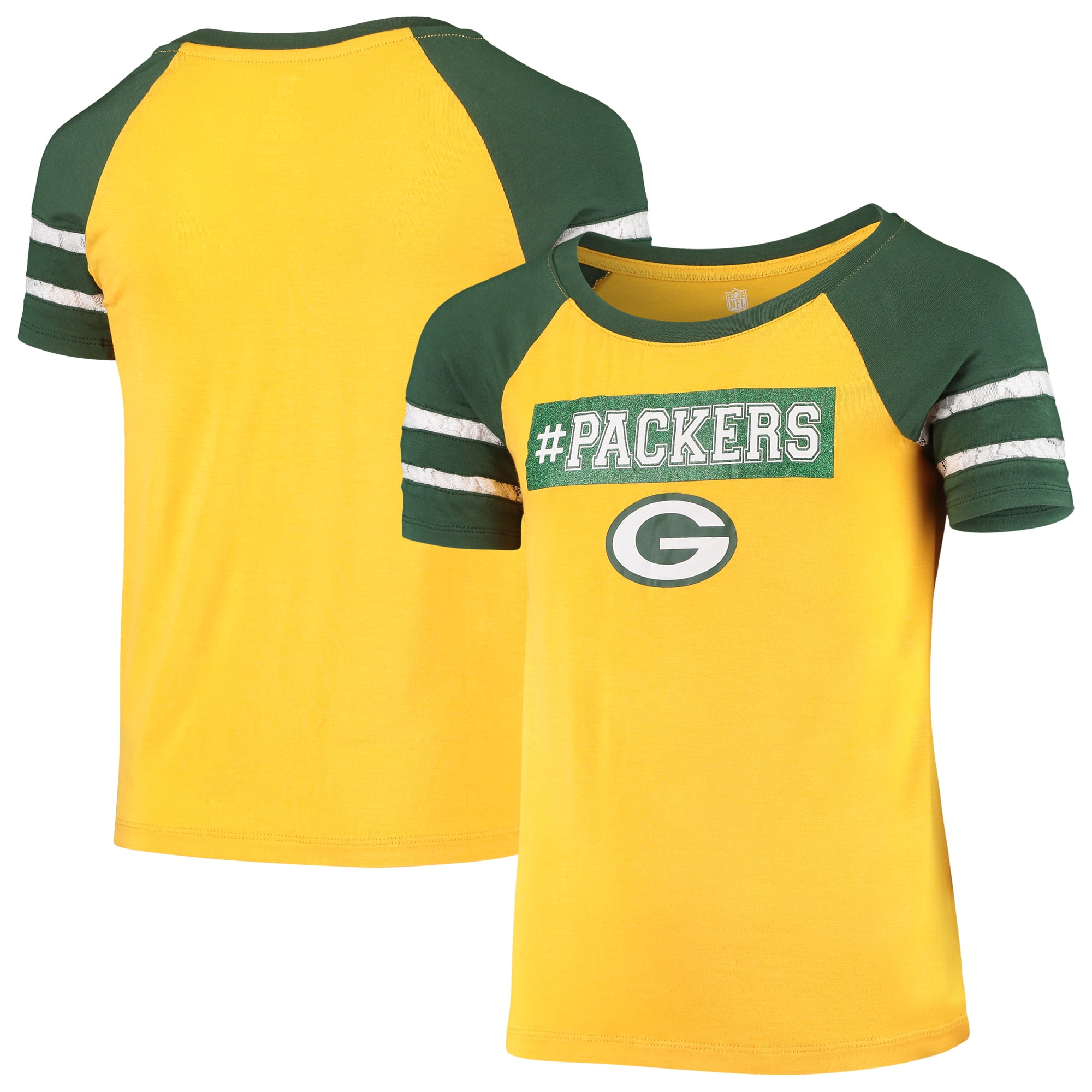 green bay packers yellow jersey