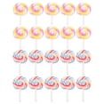 thumbnail image 1 of 20 piruletas de simulación, piruletas coloridas, decoraciones de dulces, 1 of 8