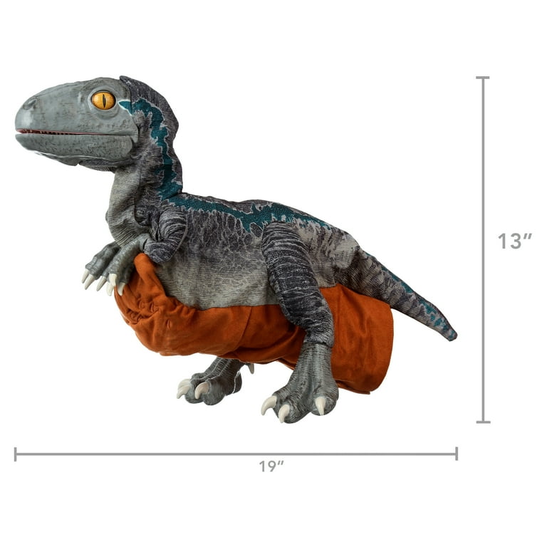 Jurassic World Animatronic Hand-Controlled Baby Blue Dinosaur