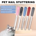 thumbnail image 4 of Stainless Steel Pet Nail File Pet Nail Knife Pet Nail Clipper Nail Clipper Dog Nail File, Stainless Steel Pet Nail File Pet Nail Clippers Pet Nail Scissors Cat Nail Scissors Dog Nail File XUC0059, 4 of 5