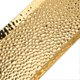 thumbnail image 2 of 25x11cm Towel Hammered Trays Stainless Steel Multi Purpose Dishwasher Safe Dessert Tray Plate for Home Restaurant Gold, 2 of 4